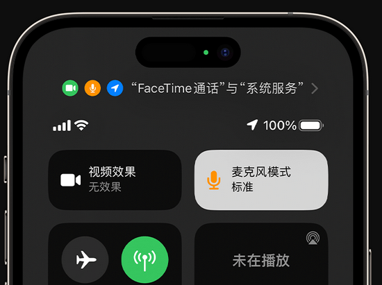 枣庄苹果授权维修网点分享iPhone在通话时让你的声音更清晰 