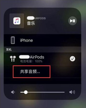 枣庄苹果14音频维修点分享iPhone14音频共享设置方法 