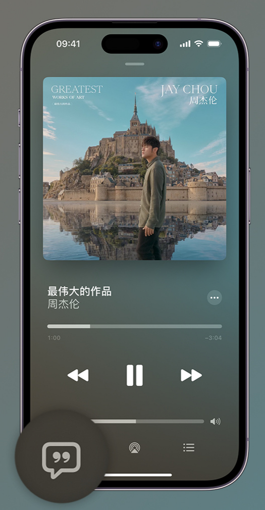 枣庄iphone维修分享如何在iPhone上使用Apple Music全新唱歌功能 