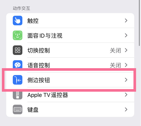 枣庄苹果14维修店分享iPhone14 Plus侧键双击下载功能关闭方法 