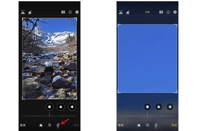 枣庄苹果手机维修分享iPhone手机如何使用裁剪功能隐藏照片 